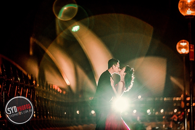 悉尼夜景婚纱照
